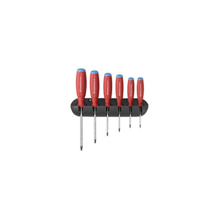 PB Swiss Tools PB 8440.CBB SwissGrip Screwdriver Set, TORX®, 6 pcs w/ Wall Mount