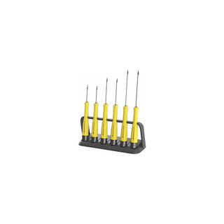 PB Swiss Tools PB 8640.ESD Precision Screwdriver Set Slotted Soft-Grip ESD-Safe Electronics 6-Piece