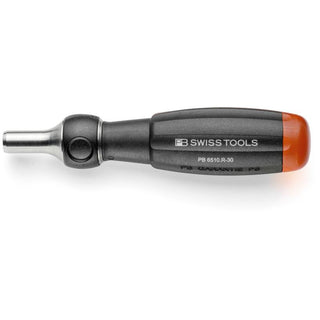 PB Swiss Tools PB 6510.R-30 Insider Pro Ratchet – ratchet handle with integrated bit magazine and 10 PrecisionBits C6