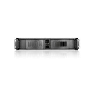 iStarUSA D-200-FS 2U Compact Stylish Rackmount Chassis Front-mounted ATX Power Supply