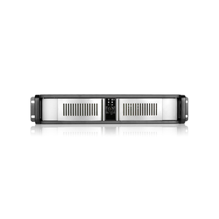 iStarUSA D-200-SILVER  2U Compact Stylish Rackmount Chassis