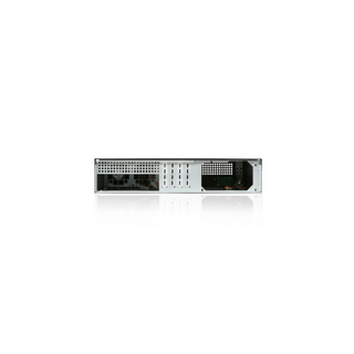 iStarUSA D-213-MATX-B124 2U Compact Hotswap 2.5" HDD microATX Rackmount Chassis ATX Power Supply Compatible