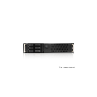 iStarUSA D-214-MATX 2U Compact microATX Rackmount Chassis