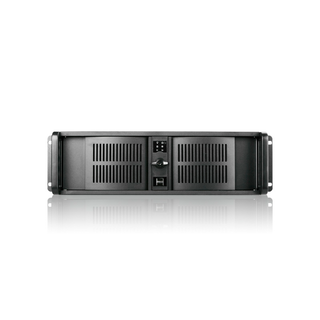 iStarUSA D-300L-60S2UP8 3U High Performance Rackmount Chassis with 600W Redundant Power Supply