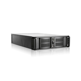 iStarUSA D-300L-75S2UP8G 3U High Performance Rackmount Chassis with 750W Redundant Power Supply