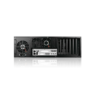 iStarUSA D-300L-PFS 3U High Performance Rackmount Chassis Front-mounted ATX Power Supply