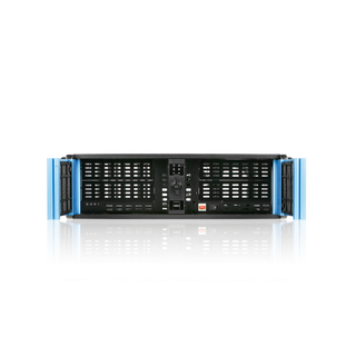 iStarUSA D-300LSEA-60S2UP8 3U High Performance Rackmount Chassis with 600W Redundant Power Supply