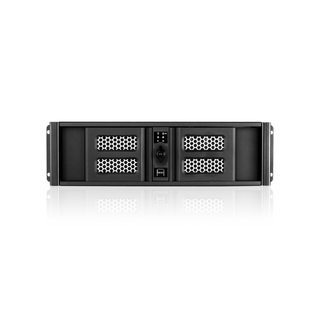 iStarUSA D-300SASE-BK 3U Compact Stylish Aluminum Rackmount Chassis