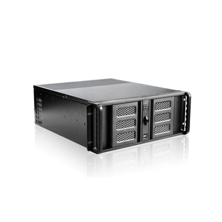 iStarUSA D-400-6SE-BK 4U Compact Stylish Rackmount Chassis