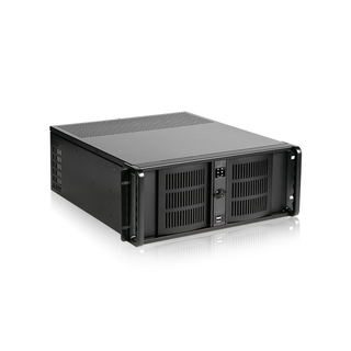 iStarUSA D-406-100R3N 4U Compact Stylish Rackmount Chassis with 1000W Redundant Power Supply