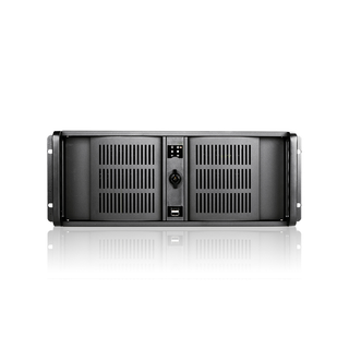 iStarUSA D-406-100R3N 4U Compact Stylish Rackmount Chassis with 1000W Redundant Power Supply