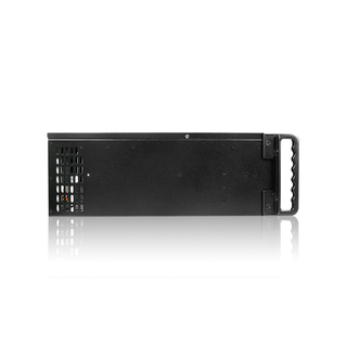 iStarUSA D-406-80R3N 4U Compact Stylish Rackmount Chassis with 800W Redundant Power Supply