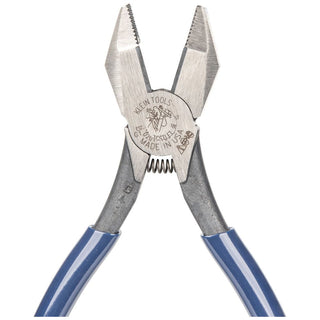 Klein Tools D201-7CSTLFT Ironworker's Rebar Pliers, Left Handed, Spring Loaded, 9-Inch