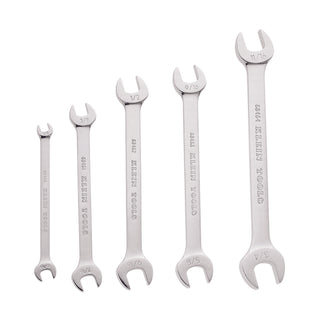 Klein Tools 68450 Open-End Wrench Set, 5 Piece