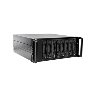 iStarUSA DAGE408U40TG5-2MS 4U 8-bay SAS/SATA 6.0 Gb/s miniSAS SFF-8088 JBOD Hotswap Chassis 500W PSU