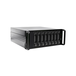 iStarUSA DAGE408U40TG5-ES 4U 8-bay SATA 6.0 Gb/s eSATA Hotswap Chassis 500W PSU