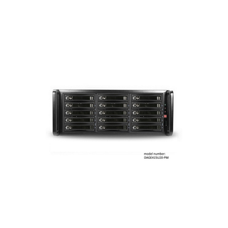 iStarUSA DAGE415U20-PM 4U 15-bay SATA 6.0Gb/s eSATA Port Multiplier Hotswap JBOD Chassis 750W PSU