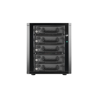 iStarUSA DAGE540TG5-PM 5-bay SATA 6.0 Gb/s eSATA-Port Multiplier Hotswap JBOD Enclosure 250W PSU