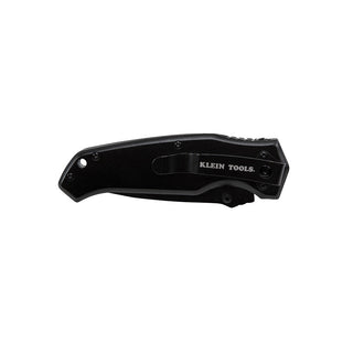 Klein Tools 44220 Pocket Knife, Black, Drop-Point Blade