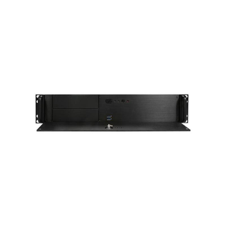 iStarUSA DN-200-50R8PD8 2U 5.25" 2-Bay Compact microATX Chassis with 500W Redundant Power Supply