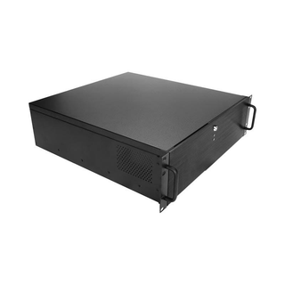 iStarUSA DN-300-50R8PD8 3U 5.25" 3-Bay Compact microATX Chassis with 500W Redundant Power Supply