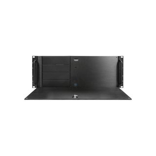 iStarUSA DN-400-55R8P 4U 5.25" 4-Bay Compact ATX Chassis with 550W Redundant Power Supply