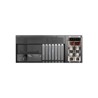 iStarUSA DN-400-55R8P 4U 5.25" 4-Bay Compact ATX Chassis with 550W Redundant Power Supply