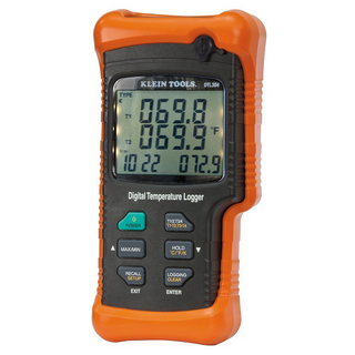 Klein Tools DTL304 Quad Input Temperature Logger