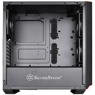 Silverstone PM02B-G (Black+ Tempered Glass Window) ATX/MATX Primera Chasis