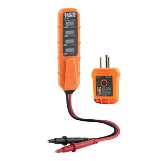 Klein Tools ET45VP Voltage and GFCI Receptacle Tester, AC/DC Voltage Electrical Test Kit