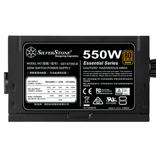 Silverstone ET550-B Bronze ATX Power Supply