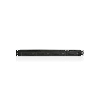 iStarUSA EX1M4-28R1UP8 1U 4-Bay Storage Server Rackmount Chassis with 280W Redundant Power Supply