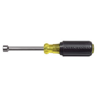 Klein Tools 630-8MM 8mm x 6.7" Cushion-Grip Hollow-Shank Nut Driver with 3" Shank