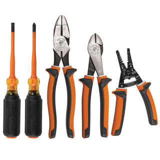 Klein Tools 94130 1000V Insulated Tool Kit, 5 Pc.