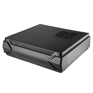 Silverstone Technologies RVZ03B-ARGB Slim Computer Case for Mini-ITX Motherboard