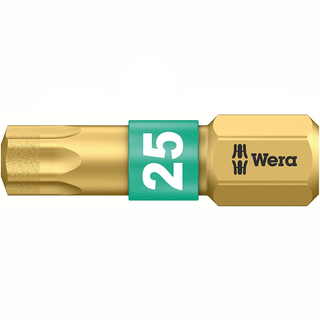 Wera 05134377001 1 BDC Diamond Coated TORX® 25 Bit, 5 Piece