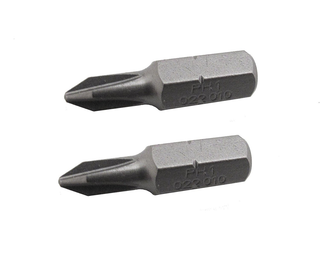 Felo 0715710270 PH 1 x 1" Phillips Industrial Bits, 2 Pack