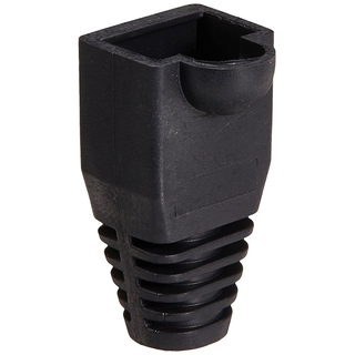 Platinum Tools 105073 RJ45 Boot 6.0mm Max OD, Black, 100-Pack