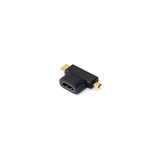 Bytec HMACD-FM HDMI® A Female to HDMI® C Male and HDMI® D Male Adapter