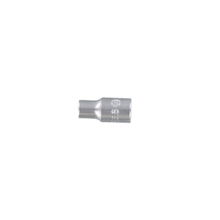 Wiha Tools 33318 6 Point - 1/4 Inch Drive Socket - 5.5mm x 25mm