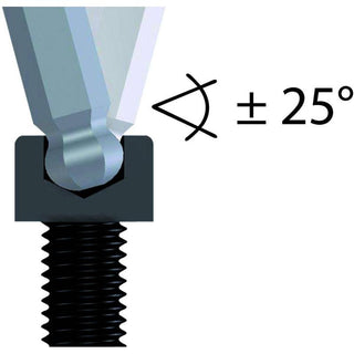 Gedore 6370920 Hexagon Allen key, extra long 12 mm