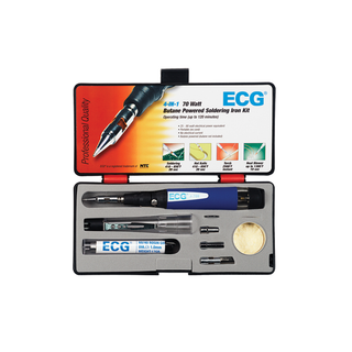 ECG J-700KT 30/70W Butane Solder Iron/Torch Kit