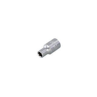 Wiha Tools 33317 6 Point - 1/4 Inch Drive Socket - 5.0mm x 25mm