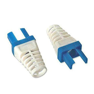 Platinum Tools 105007 Strain Relief for Cat6, Blue, 500-Pack