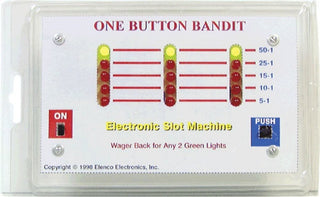 Elenco K-34SLD One Button Bandit Soldering Kit with Iron and Solder