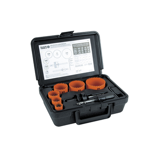 Klein Tools 31902 Bi-Metal Hole Saw Kit, 8 Piece