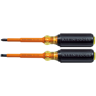 Klein Tools 33532-INS 4" Insulated Screwdrivers, 2 Piece Set