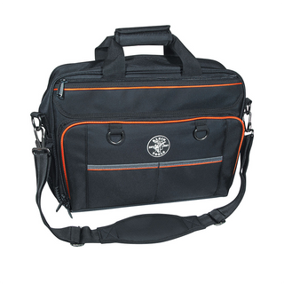 Klein Tools 55455M Tradesman Pro Tech Bag,Black/Orange