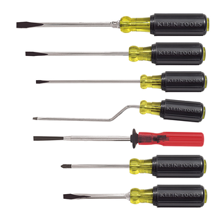 Klein Tools 85077 Multiple Application Screwdriver Set, 7 Piece