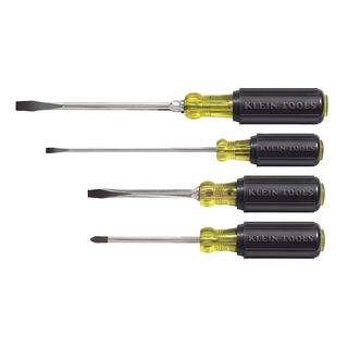 Klein Tools 85105 Cushion-Grip Screwdriver Set, 4 Piece